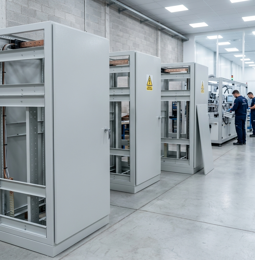 Tablero Eléctrico de Potencia y Barramiento de Cobre